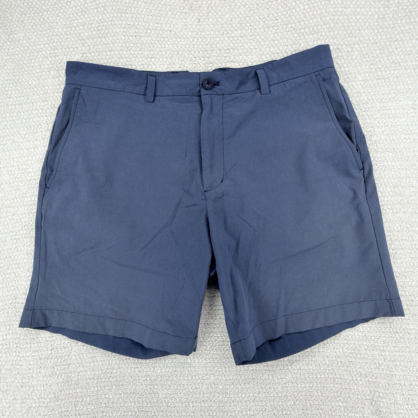 Vineyard Vines Shorts Mens 36 Blue Performance Breaker Chino Stretch Golf