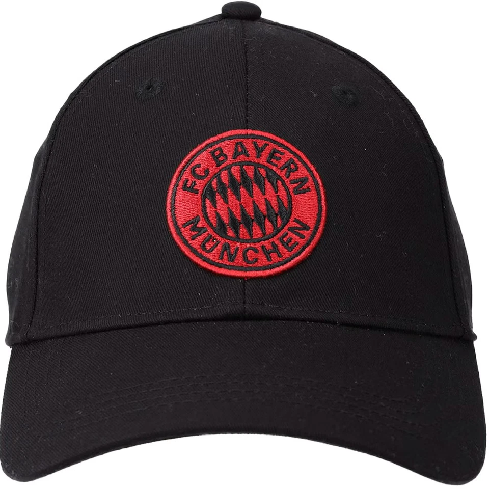 FC Bayern München Baseballcap Logo Classic schwarz Kappe FC Bayern Fanartikel - Bild 3 von 4