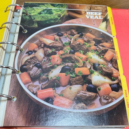 Vintage Betty Crocker's Cookbook 1986 5 Ring Binder w/ Tabs RingBound - Picture 13 of 21