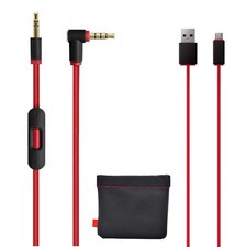 Original AUX Audio Cable Cord for Beats by Dre Headphones Solo/Studio//Detox/...