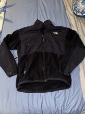 North Face Jacket Mens XL Black Retro Denali Fleece Full Zip Outdoor Size XL