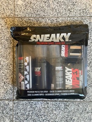 NEU Sneaky Schuhpflege Reinigungsset für Turnschuhe und Schuhe