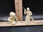 Vintage 1950's Marx Fort Apache Indian And Frontier Lady