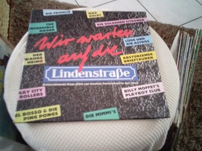  LP VARIOUS ARTISTS ''Wir warten auf die Lindenstrasse 1989 Original Vinyl Album 
