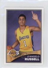 2015-16 Panini NBA Sticker Collection D'Angelo Russell #368 15mb