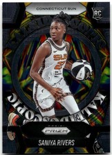2025 Panini Prizm WNBA #8 Saniya Rivers Kaleidoscopic