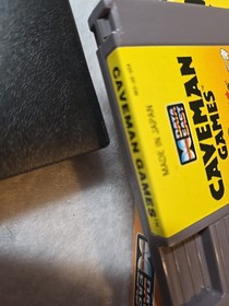 Caveman Games - Nintendo NES - cart, BOX & docs - exc. cond. -oval seal