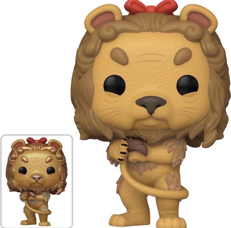 Funko Pop Wizard of Oz 85th Anniv 1515 COWARDLY LION Limited CHASE & COMMON