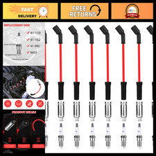 Iridium Spark Plug Wire Set For Chevy Gmc 4.8l 5.3l 6.0l 6.2l Ls Engine Upgrad Iridium Spark Plug Wire Set For Chevy Gmc 4.8l 5.3l 6.0l 6.2l Ls Engine Upgrad