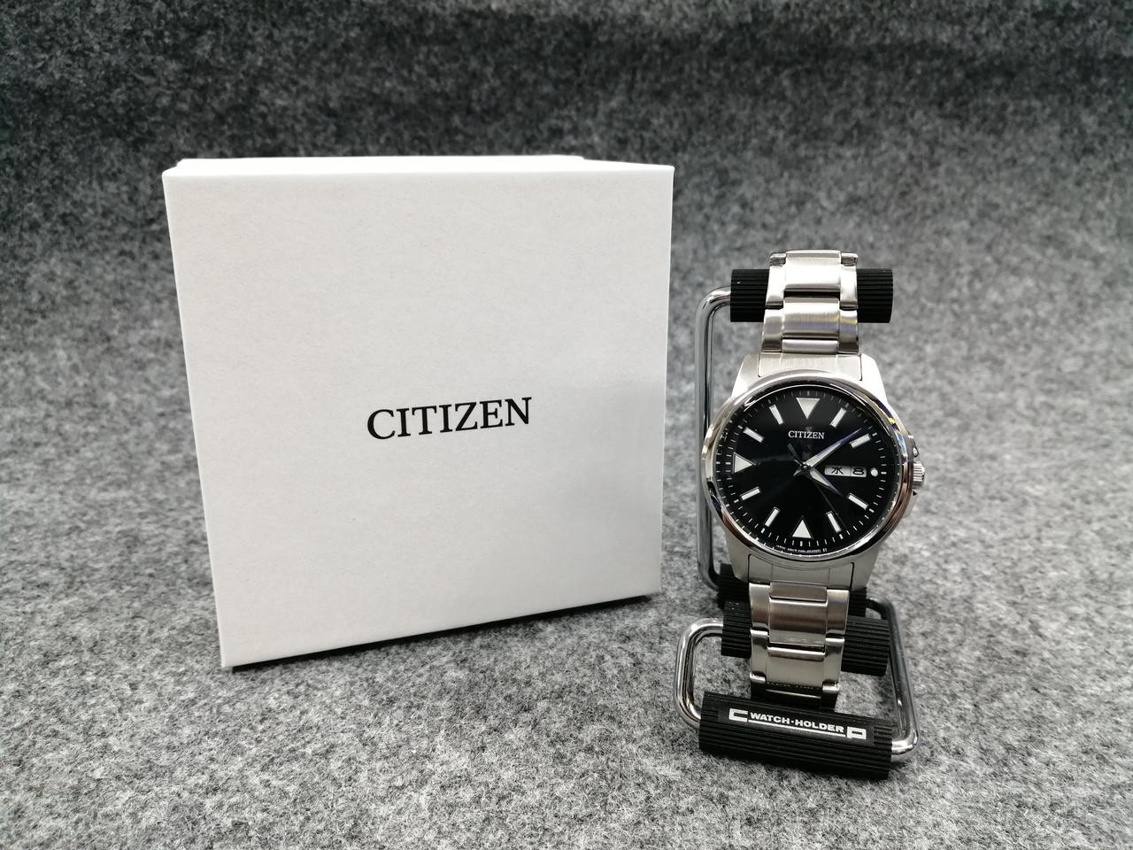 Citizen Eco-Drive BM8180-62E Men's Military Watch with Canvas Strap-image