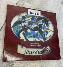 Trail Of Painted Ponies Hand Painted Glass Suncatcher Horse - Stardust 2009
