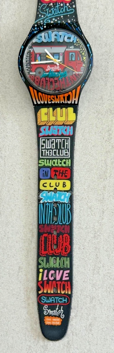 Swatch Club Special - Street Club - SUJZ111 - Grems - Mint - 2009