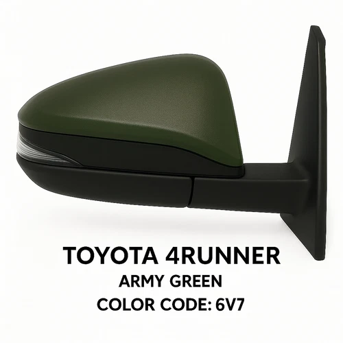 NEW GREEN Mirror Fits 20-2022 Toyota 4Runner Passenger Right Signal heat puddle