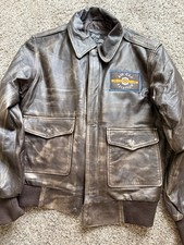 Real leather bomber Jacket