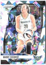 Maddy Siegrist Panini Prizm WNBA - Ice Prizms 94 2024 Dallas Wings