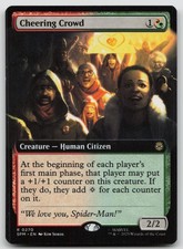 Cheering Crowd (Extended Art) 270 SPM MTG Rare NM