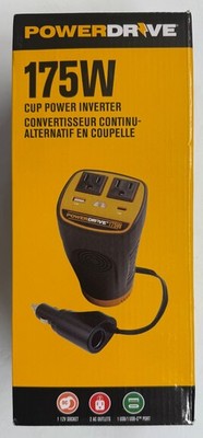 RoadPro PowerDrive 175W Cup Power Inverter (PDI175C)