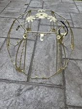 OK Lighting Lamp Shade OEM Standard Replacement Frame Polished Brass Finish