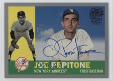 2019 Topps Archives Fan Favorite 1960 Design Silver 69/99 Joe Pepitone Auto 1gt