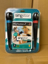 Image of Singstar Pop Hits Bundle 2x Microphones | Sony Playstation 2 PS2 Game | New!!