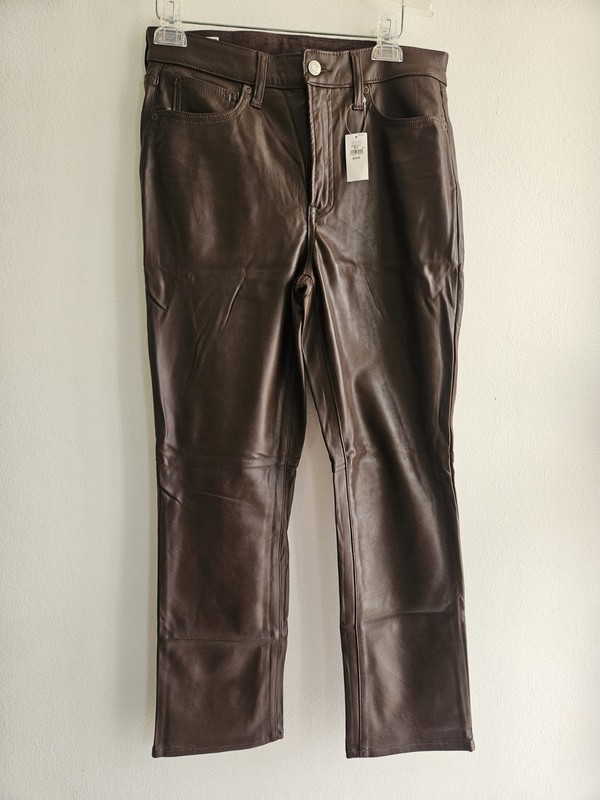 gap pants womens size 8R 29 retail $89.95 brown NWT
