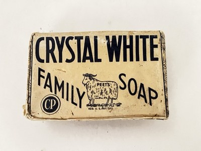 VINTAGE CRYSTAL WHITE FAMILY SOAP - SEALED BAR - UNOPENED  - Colgate Palmolive