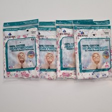 Indera 100 Cotton Heavyweight Thermal Floral Base Layer Top Small Long Sleeve