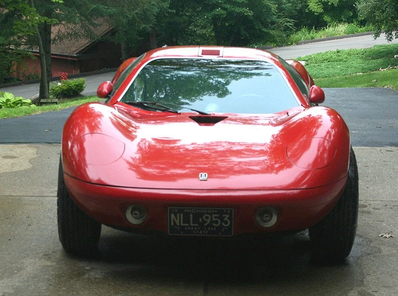 Note the pop-up headlights and homemade badge.