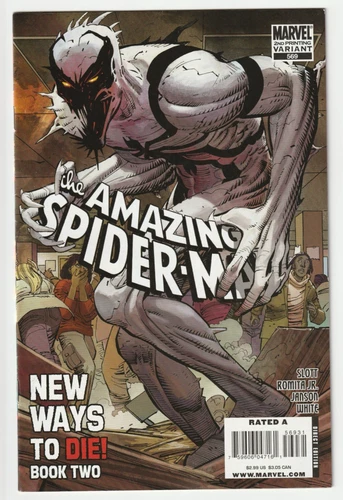 Amazing Spider-Man #569 2nd Print 1st App Anti Venom Marvel 2008 Unpressed VF/NM