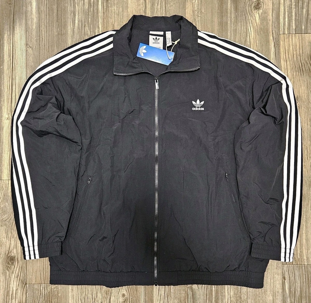 ジャケット・アウター Adidas Adicolor Woven Firebird Track Top Adidas Originals Adicolor Firebird Woven Track Jacket Top Black