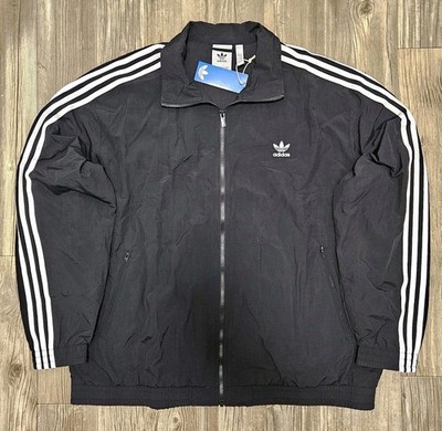 Adidas Originals Adicolor Firebird Woven Track Jacket Top Black