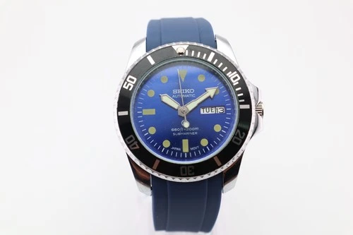 Vintage Seiko Divers Automatic 6309A  Rotating Bezel D/D Japan Made Men's Watch