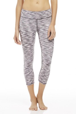 NWT Fabletics Salar Capri Leggings in Seashell Multi Stripe, Size M