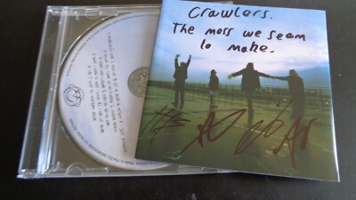 CRAWLERS THE MESS WE SEEM TO MAKE PERSONALLY SIGNED CD WITH LYRICS