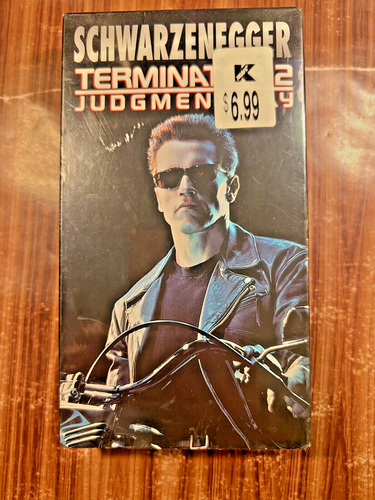 Terminator 2 VHS 1991 Arnold Schwarzenegger Horror Sci-Fi Action Movie SEALED - Picture 13 of 13