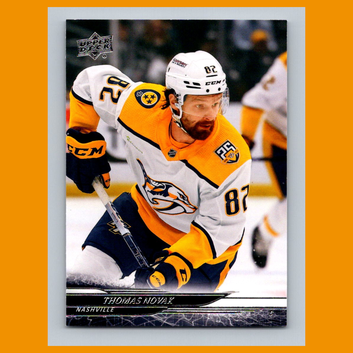 Thomas Novak #105 2024 Upper Deck Nashville Predators Hockey Card