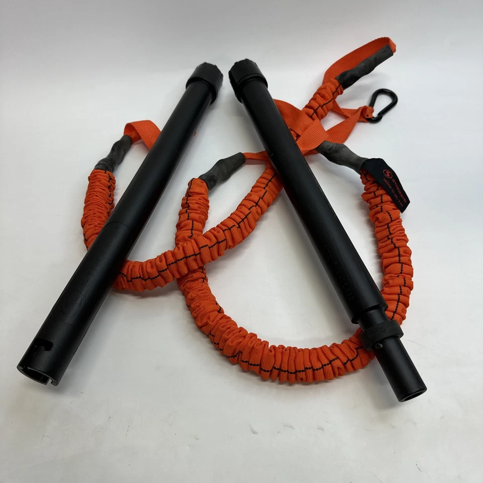 Stroops Slastix Resistant Band W/Handles 20 Lbs & Bar VGC Sports & Fitness Rehab - Image 2 of 4
