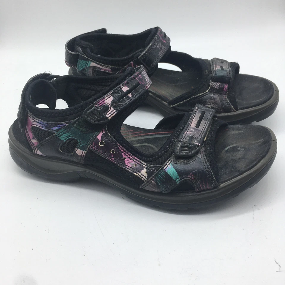 Ecco Mens Offroad 06956301307 Multicolor Strap Back Casual Sandals Size 41 - Image 3 of 4