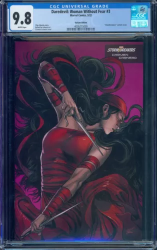 Daredevil: Woman Without Fear #3 Variant Edition - CGC 9.8 - NM/M! - Only 18!