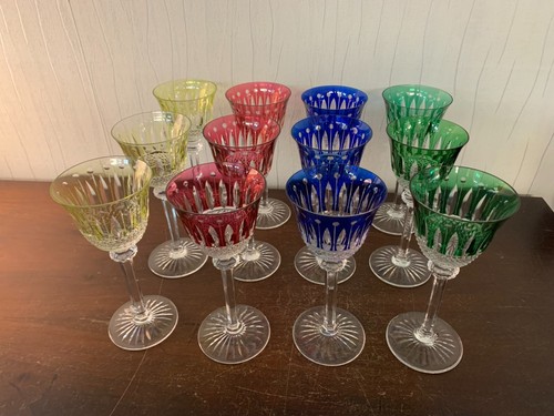12 Wine Glasses Model Tommy Crystal Saint Louis (Price per Unit) Model2