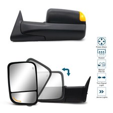 Towing Mirrors For 1998 1999 2000 2001 Dodge Ram 15002500 Power Heated Signal