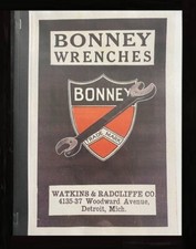 Catalog Fits 1925 Bonney Wrenches Tool No. 26