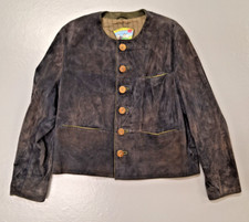 Wysokiej jakości tradycyjna kurtka zamszowa rozm. 52 w idealnym stanie od Almrausch