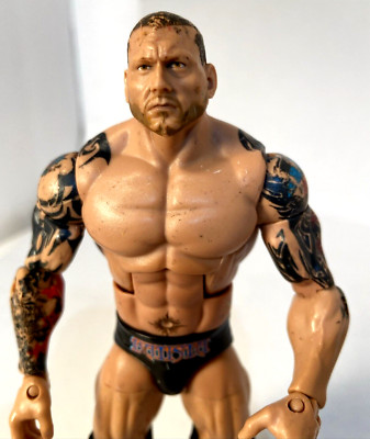7'' Dave The Animal Batista WWE Mattel Evolution Basic Action Figure 2010