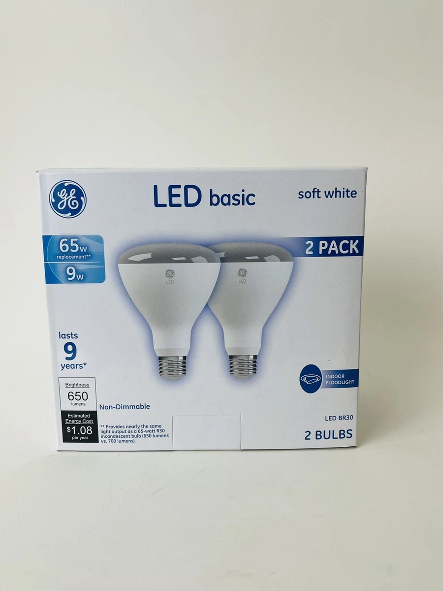 Ge soft white indoor floodlight 65w br30 deals