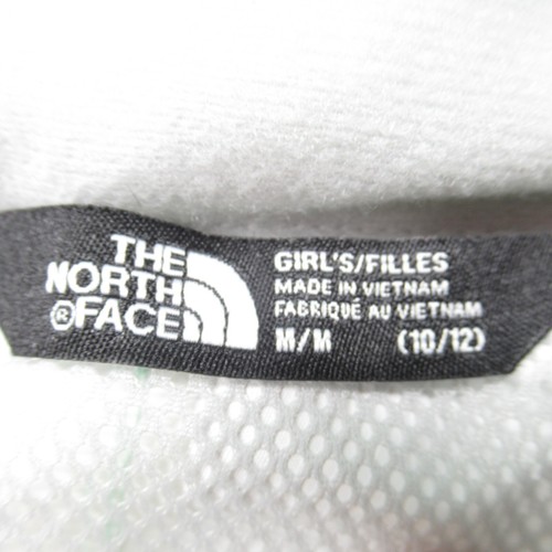 The North Face Dryvent Jacket Girls Medium Green Hooded Full Zip Windbreaker - Picture 4 of 17