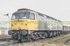 UK RAILWAY PHOTOGRAPH OF CLASS 47 47112. RM47-2895