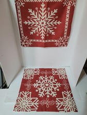 Christmas Holiday/ XMAS Pillow Snow Covers 17"x17"Unbranded Decor