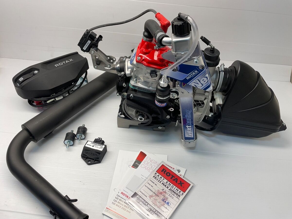 NEW 2025 Rotax Max Evo Micro Max UK Engine - Full New Engine NEW 2025 Rotax Max Evo Micro Max UK Engine - Full New Engine