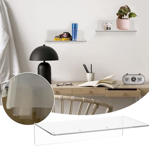 Showcase Your Toys and Collectibles with this Clear Acrylic Shelf 12x5 9 Inch - Picture 9 of 10